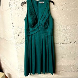 Teal Calvin Klein special occasion knee-length cocktail dress